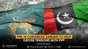 PML-N convinces Zardari to help defuse tensions with PPP