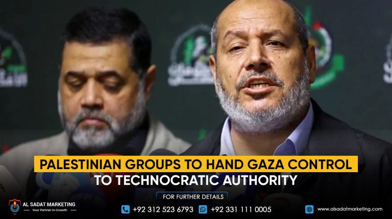 Palestinian groups to hand Gaza control to technocratic authority
