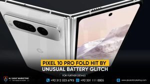 Pixel 10 Pro Fold hit by unusual battery glitch