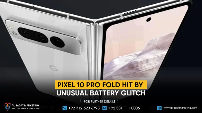 Pixel 10 Pro Fold hit by unusual battery glitch