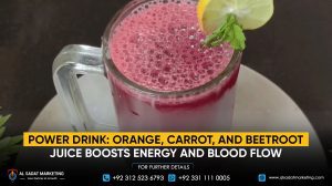 Power Drink: Orange, Carrot, and Beetroot Juice Boosts Energy and Blood Flow