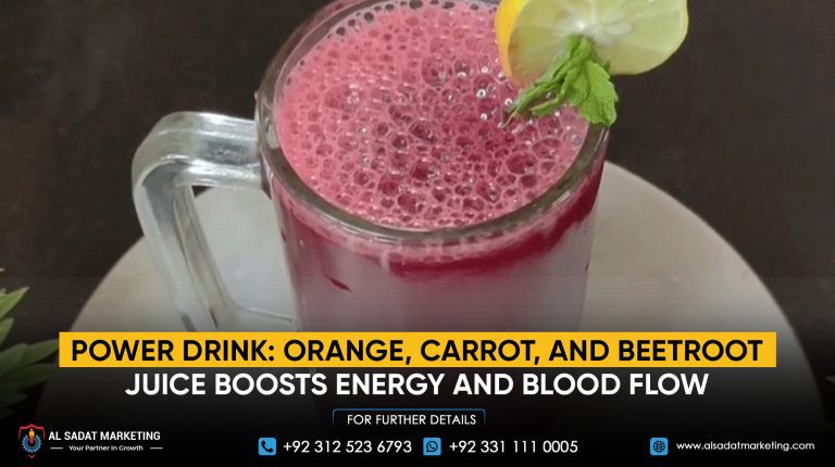 Power Drink: Orange, Carrot, and Beetroot Juice Boosts Energy and Blood Flow
