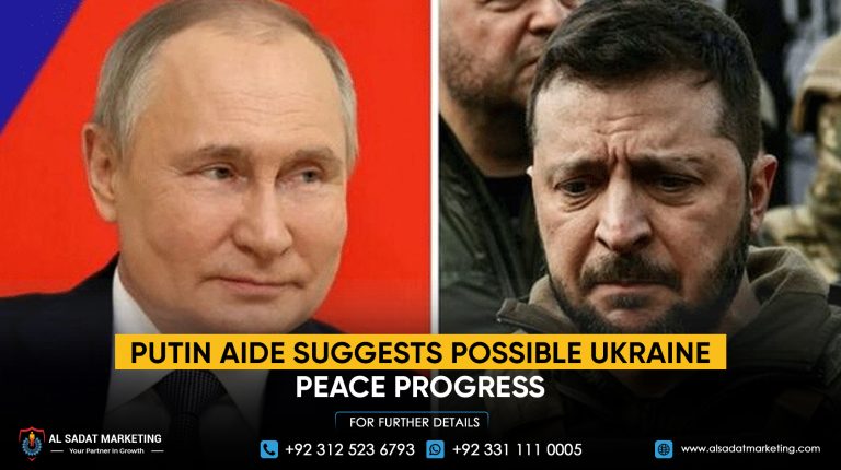 Putin aide suggests possible Ukraine peace progress