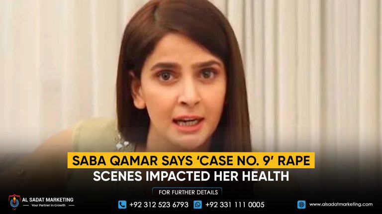 Saba Qamar says ‘Case No. 9’ rape scenes impacted her health
