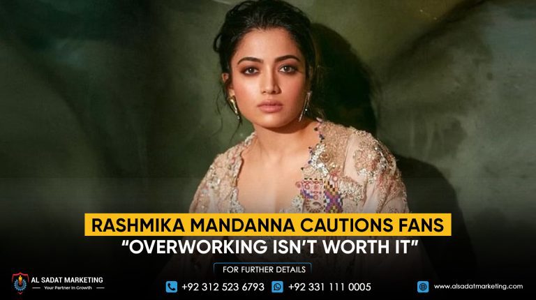 Rashmika Mandanna cautions fans: “Overworking isn’t worth it”