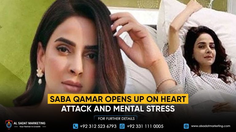 Saba Qamar Opens Up on Heart Attack and Mental Stress