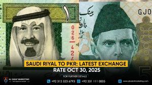 Saudi Riyal to PKR: Latest Exchange Rate — Oct 30, 2025