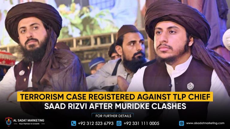 Terrorism Case Registered Against TLP Chief Saad Rizvi After Muridke Clashes