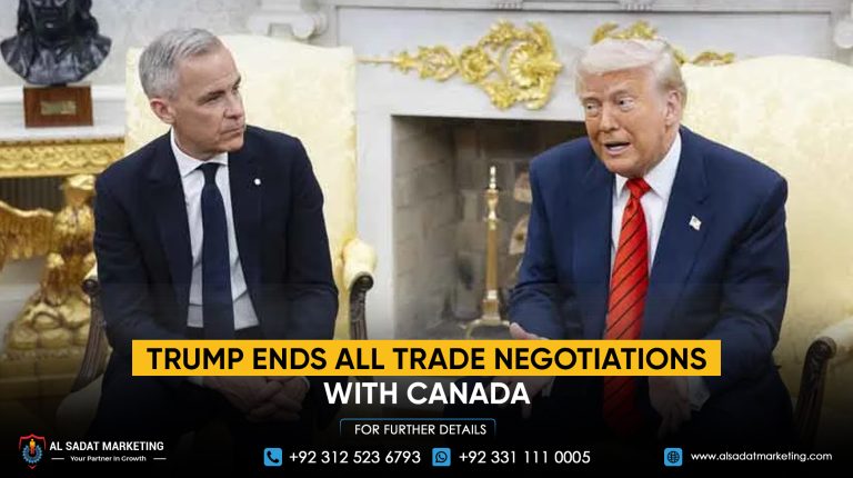 Trump Ends All Trade Negotiations with Canada