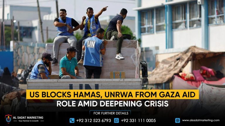 US blocks Hamas, UNRWA from Gaza aid role amid deepening crisis