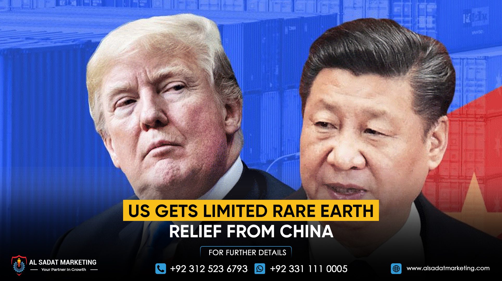 US gets limited rare earth relief from China
