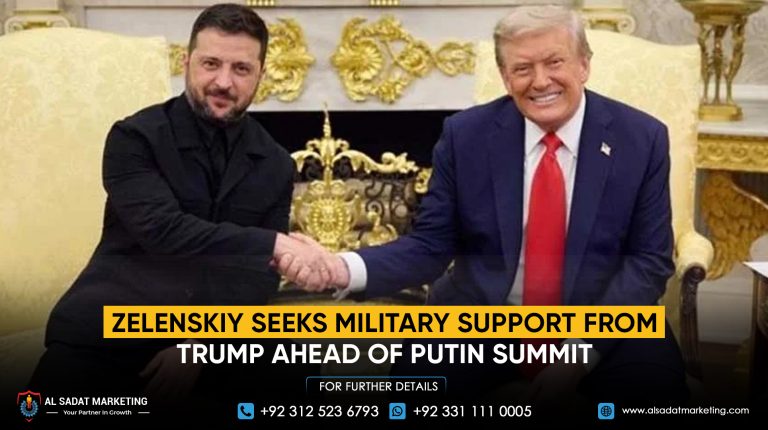 Zelenskiy Seeks Military Support from Trump Ahead of Putin Summit