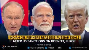 Indian oil refiners reassess Russian deals after US sanctions on Rosneft, Lukoil