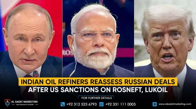 Indian oil refiners reassess Russian deals after US sanctions on Rosneft, Lukoil