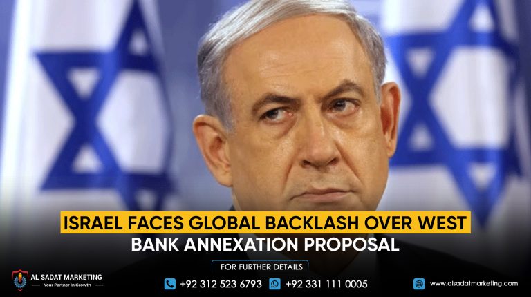 Israel faces global backlash over West Bank annexation proposal