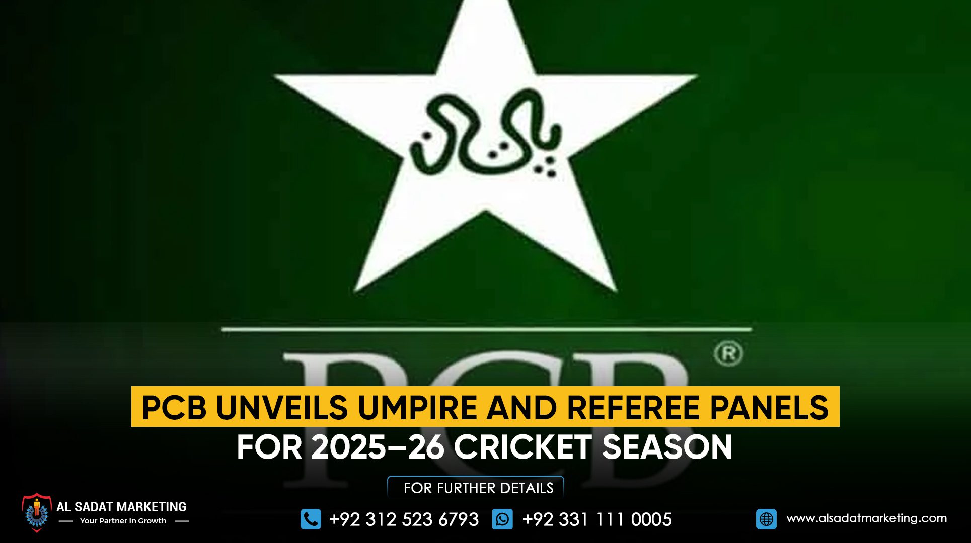 PCB unveils umpire and referee panels for 2025–26 cricket season
