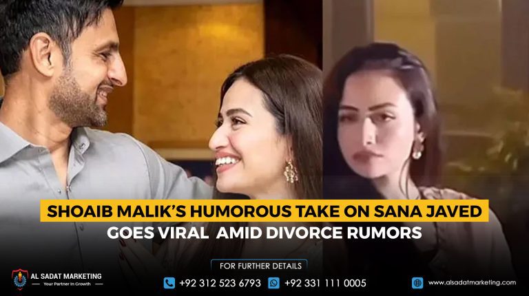 Shoaib Malik’s humorous take on Sana Javed goes viral  amid divorce rumors