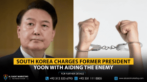 South Korea charges former President Yoon with aiding the enemy