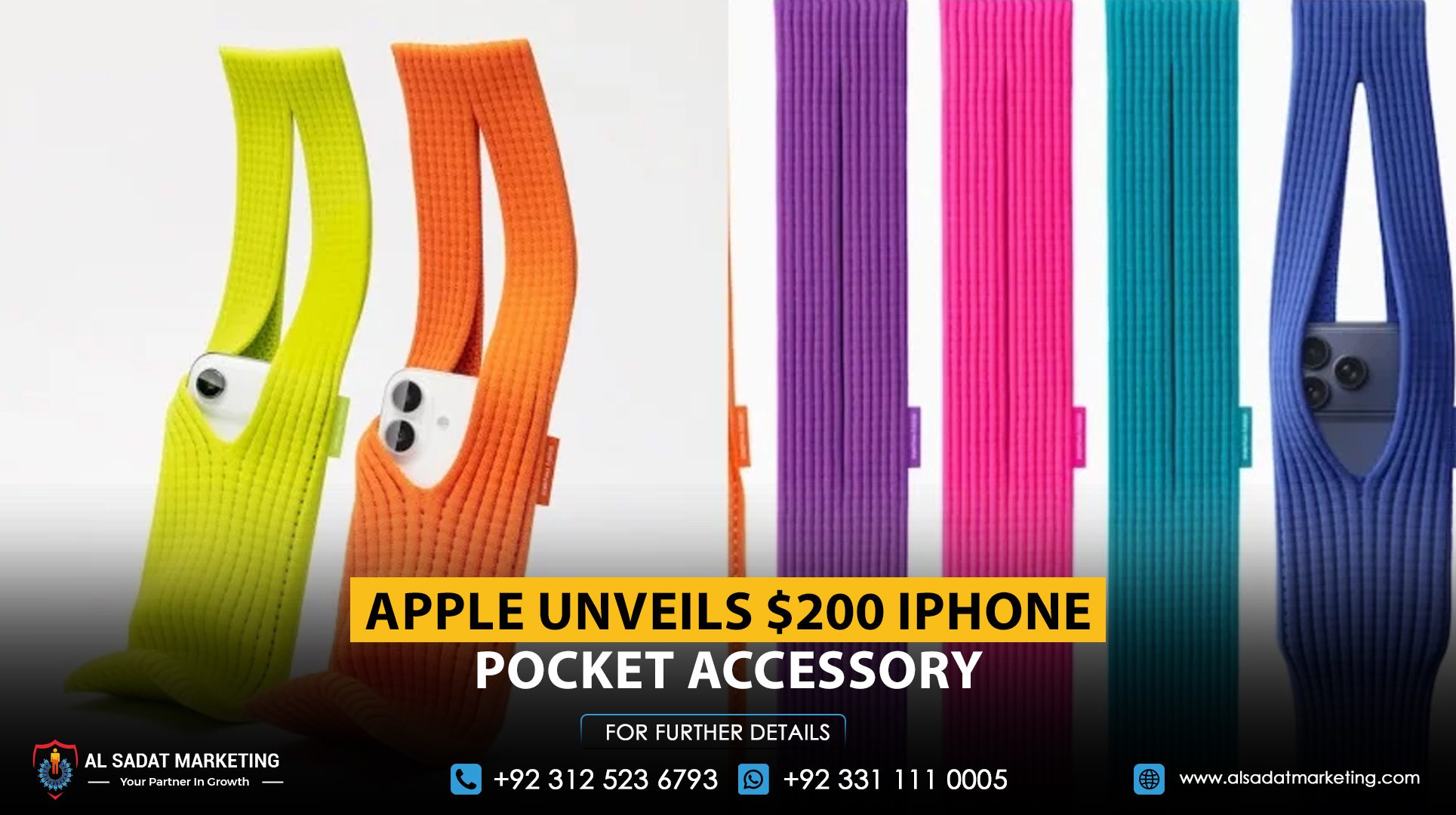 Apple unveils $200 iPhone pocket accessory