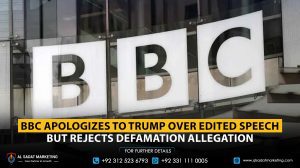 BBC Apologizes to Trump Over Edited Speech but Rejects Defamation Allegation