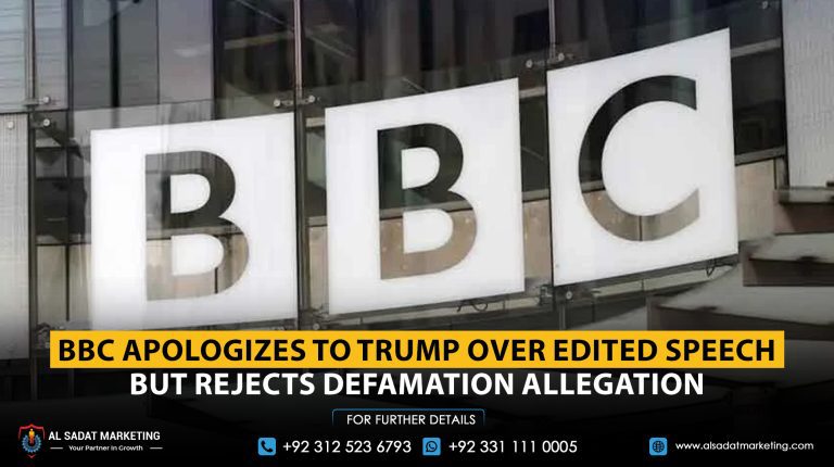 BBC Apologizes to Trump Over Edited Speech but Rejects Defamation Allegation