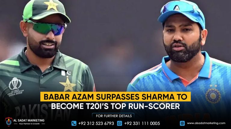 Babar Azam surpasses Sharma to become T20I’s top run-scorer