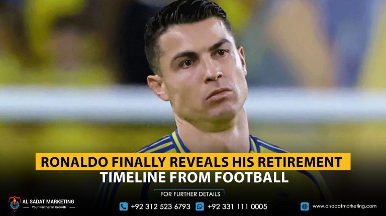 Ronaldo finally reveals his retirement timeline from football