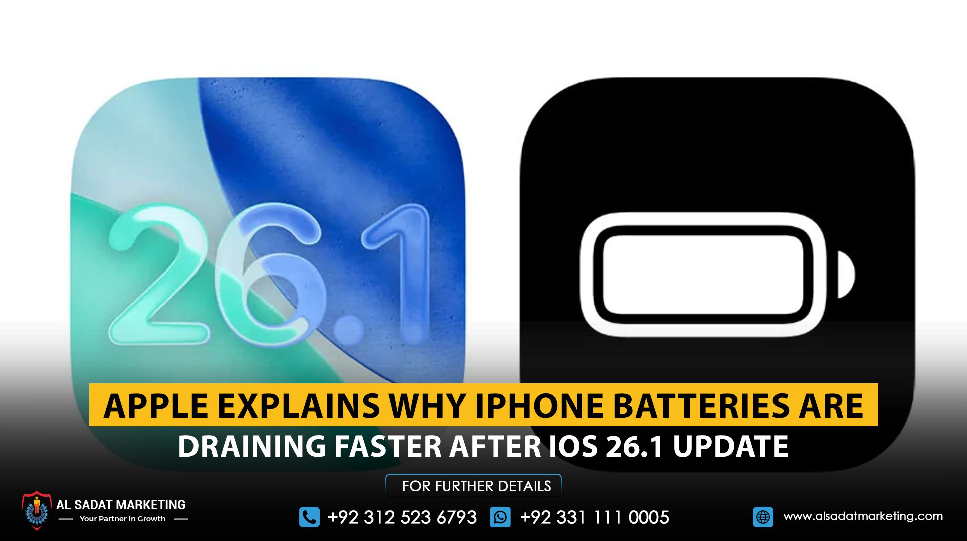 Apple explains why iPhone batteries are draining faster after the iOS 26.1 update