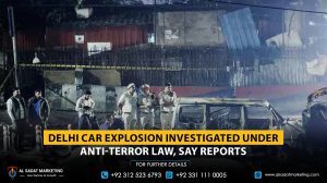 Delhi car explosion investigated under anti-terror law, say reports