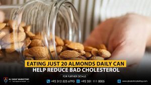 Eating Just 20 Almonds Daily Can Help Reduce Bad Cholesterol