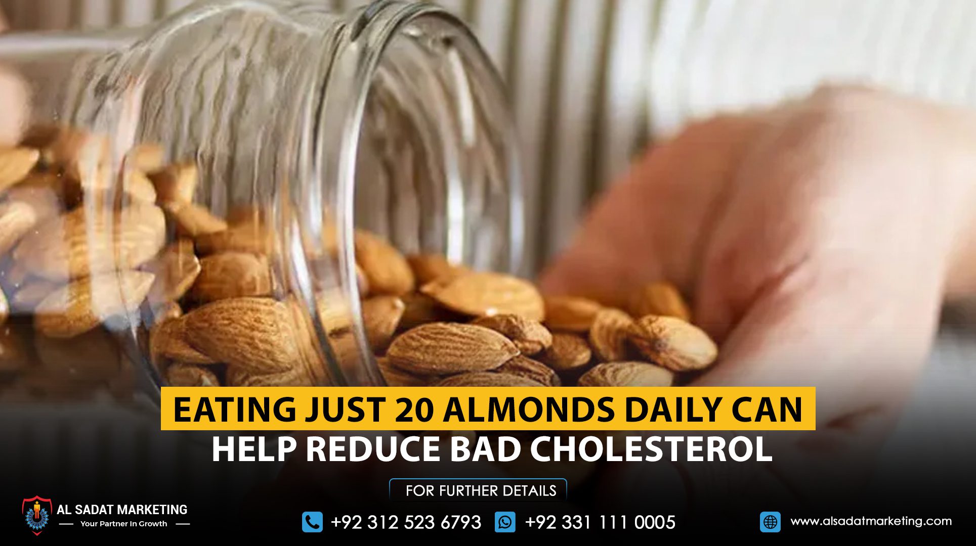 Eating Just 20 Almonds Daily Can Help Reduce Bad Cholesterol