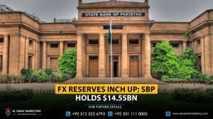 FX reserves inch up; SBP holds $14.55bn