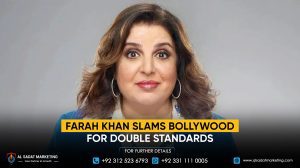 Farah Khan slams Bollywood for double standards