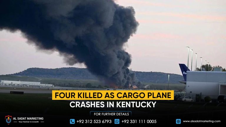 Four killed as cargo plane crashes in Kentucky