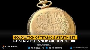Gold Watch of Titanic’s Wealthiest Passenger Sets New Auction Record