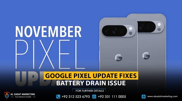Google Pixel update fixes battery drain issue