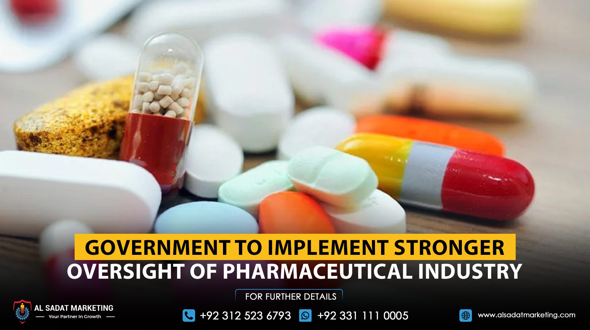 Government to Implement Stronger Oversight of Pharmaceutical Industry