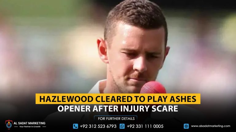 Hazlewood cleared to play Ashes opener after injury scare