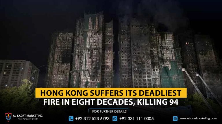 Hong Kong Suffers Its Deadliest Fire in Eight Decades, Killing 94