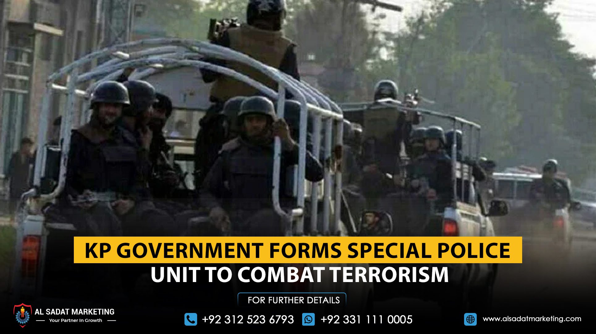 KP Government Forms Special Police Unit to Combat Terrorism