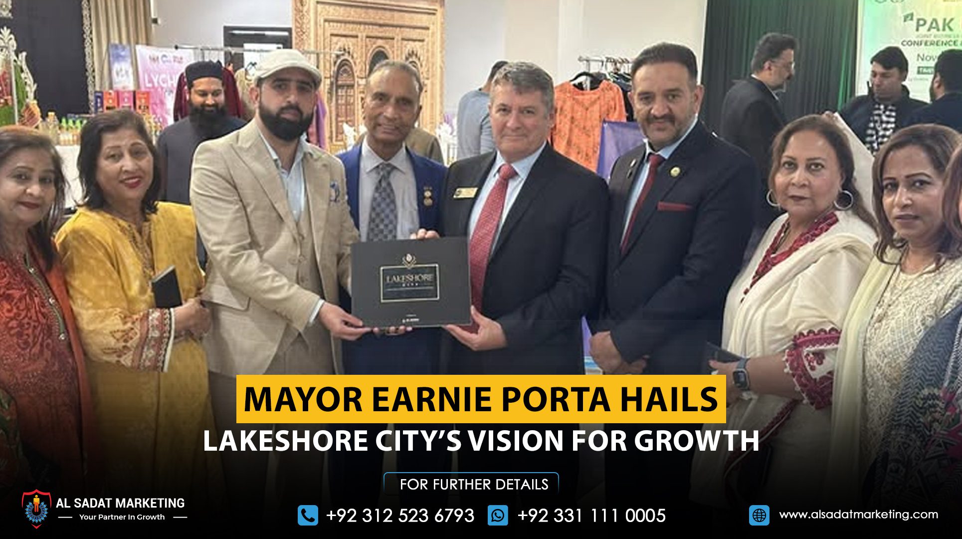 Mayor Earnie Porta Hails Lakeshore City’s Vision for Growth