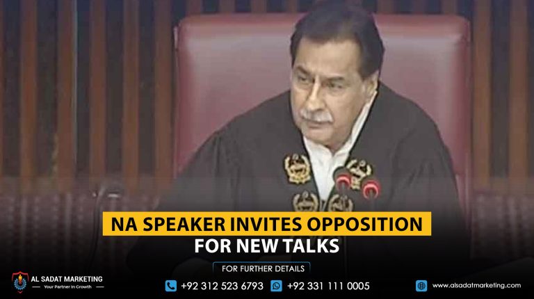 NA speaker invites opposition for new talks