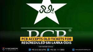 PCB accepts old tickets for rescheduled Sri Lanka ODIs