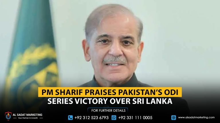 PM Sharif Praises Pakistan’s ODI Series Victory Over Sri Lanka