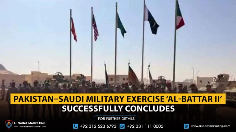 Pakistan–Saudi Military Exercise ‘Al-Battar II’ Successfully Concludes