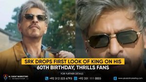 SRK drops first look of King on his 60th birthday, thrills fans