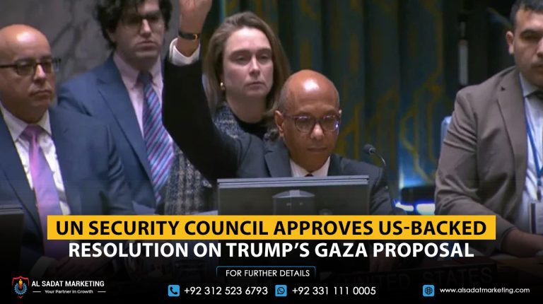 UN Security Council Approves US-Backed Resolution on Trump’s Gaza Proposal