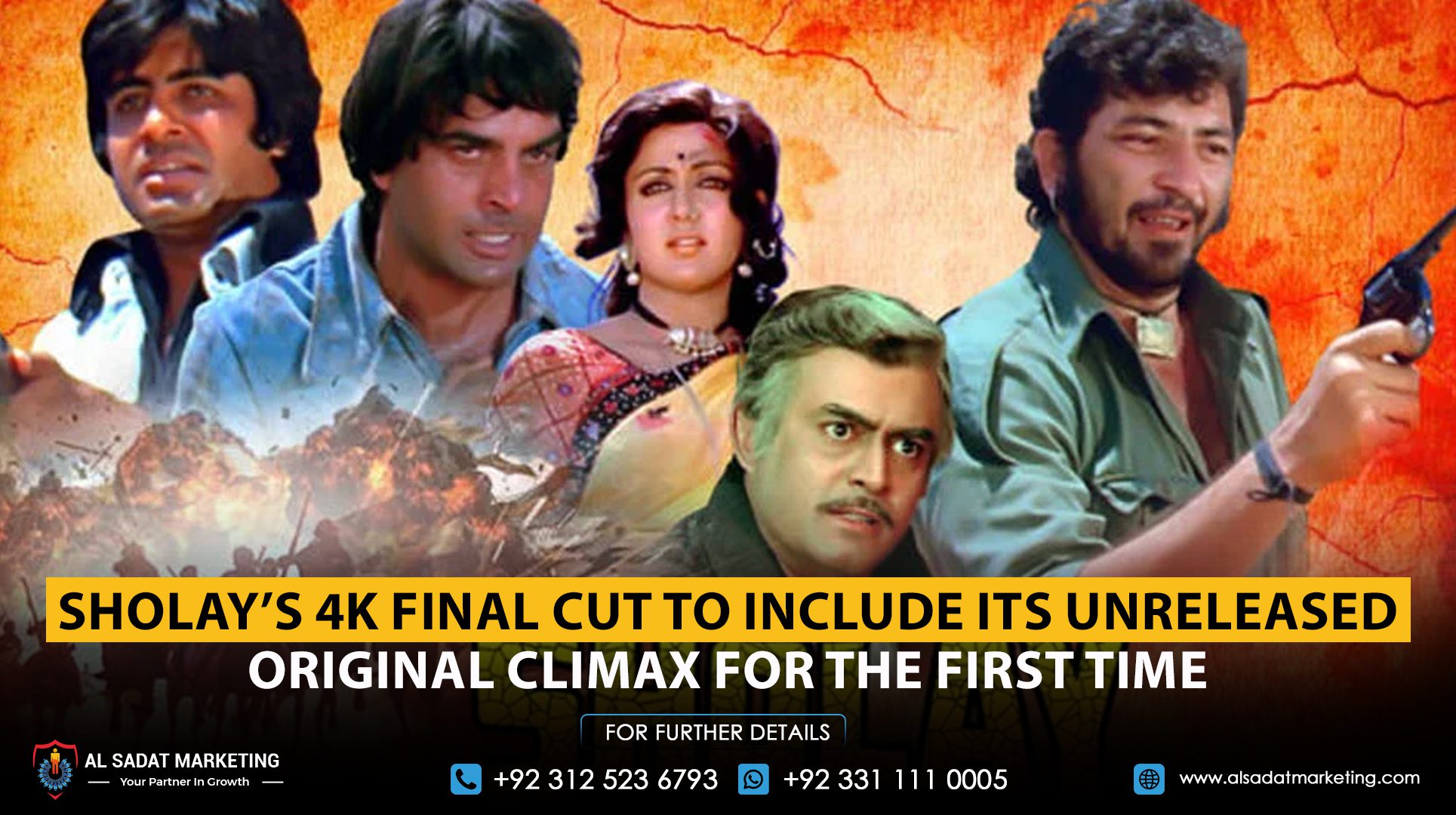 Sholay’s 4K Final Cut to Include Its Unreleased Original Climax for the First Time
