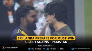Sri Lanka Prepare for Must-Win Clash Against Pakistan