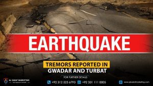 Tremors Reported in Gwadar and Turbat